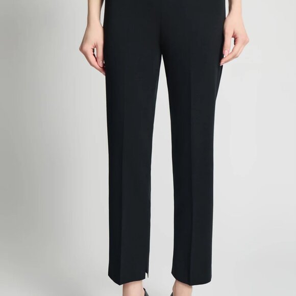 NWT Ming Wang XL Stretch Knit Straight Leg Ankle Pants - Picture 3 of 3